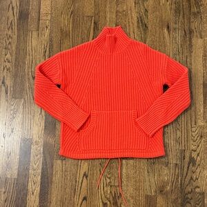 J. Crew Orange Women's Turtleneck Sweater